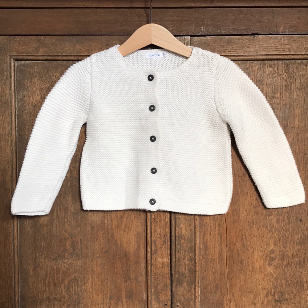 Knit cotton cardigan - 12 Months